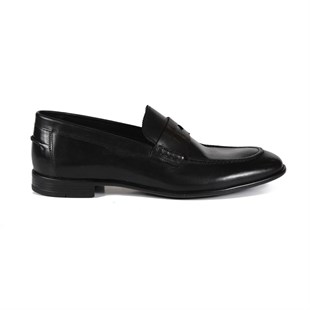 Abaco Siyah Deri  Erkek Klasik Ayakkabı